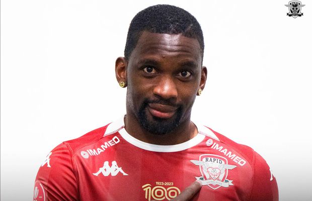 Rapid și-a prezentat noul atacant: „Împreună vom scrie istorie!”