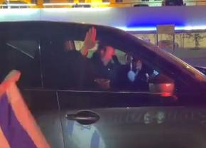 Gest șocant la o demonstrație pro-Israel în Los Angeles » O fostă jucătoare a oprit și a făcut salutul nazist