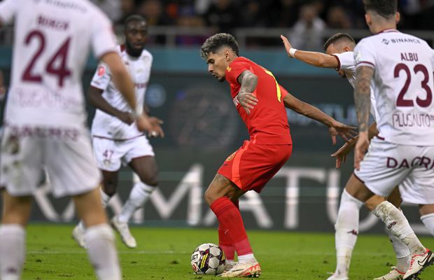 Probleme pentru vedeta de la FCSB: „E cel mai bun, dar a jucat bolnav cu Rapid”