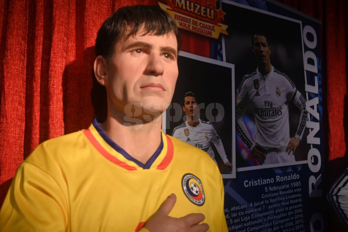 GSP a vizitat Muzeul de Ceară din București » Lucrările stârnesc discuții aprinse: figura lui Țiriac le-a ieșit, dar ce se întâmplă cu Hagi și Halep?!