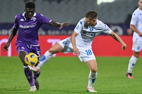 Răzvan Marin, la a doua victorie a lui Empoli în acest sezon de Serie A, 2-0 cu Fiorentina Foto: Imago