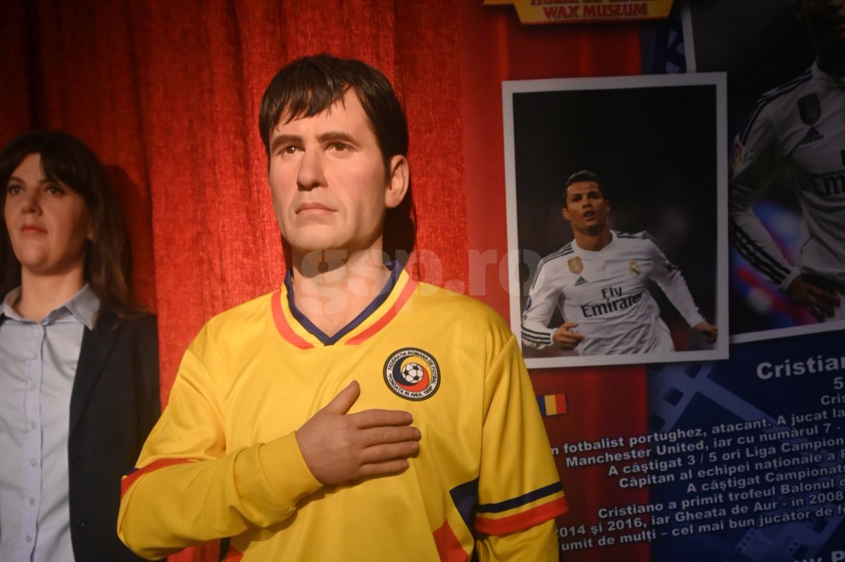 GSP a vizitat Muzeul de Ceară din București » Lucrările stârnesc discuții aprinse: figura lui Țiriac le-a ieșit, dar ce se întâmplă cu Hagi și Halep?!