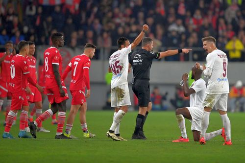 Adrian Cojocaru, în Dinamo - CFR Cluj/ foto Eduard Vînătoru (GSP)