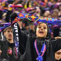 Fanii FCSB în extaz în Europa League, foto: Cristi Preda / GSP