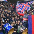 Fotoreporterul GSP, Ionuț Iordache, alături de Peluza Nord la victoria celor de la FCSB în Europa League