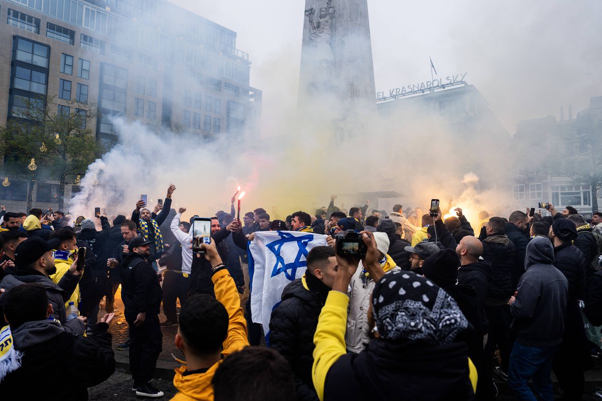 Incidente la Amsterdam cu fanii israelieni