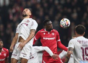 Dinamo - CFR Cluj, meci tare în etapa 16 din Superligă. Gol în prelungirile primei reprize