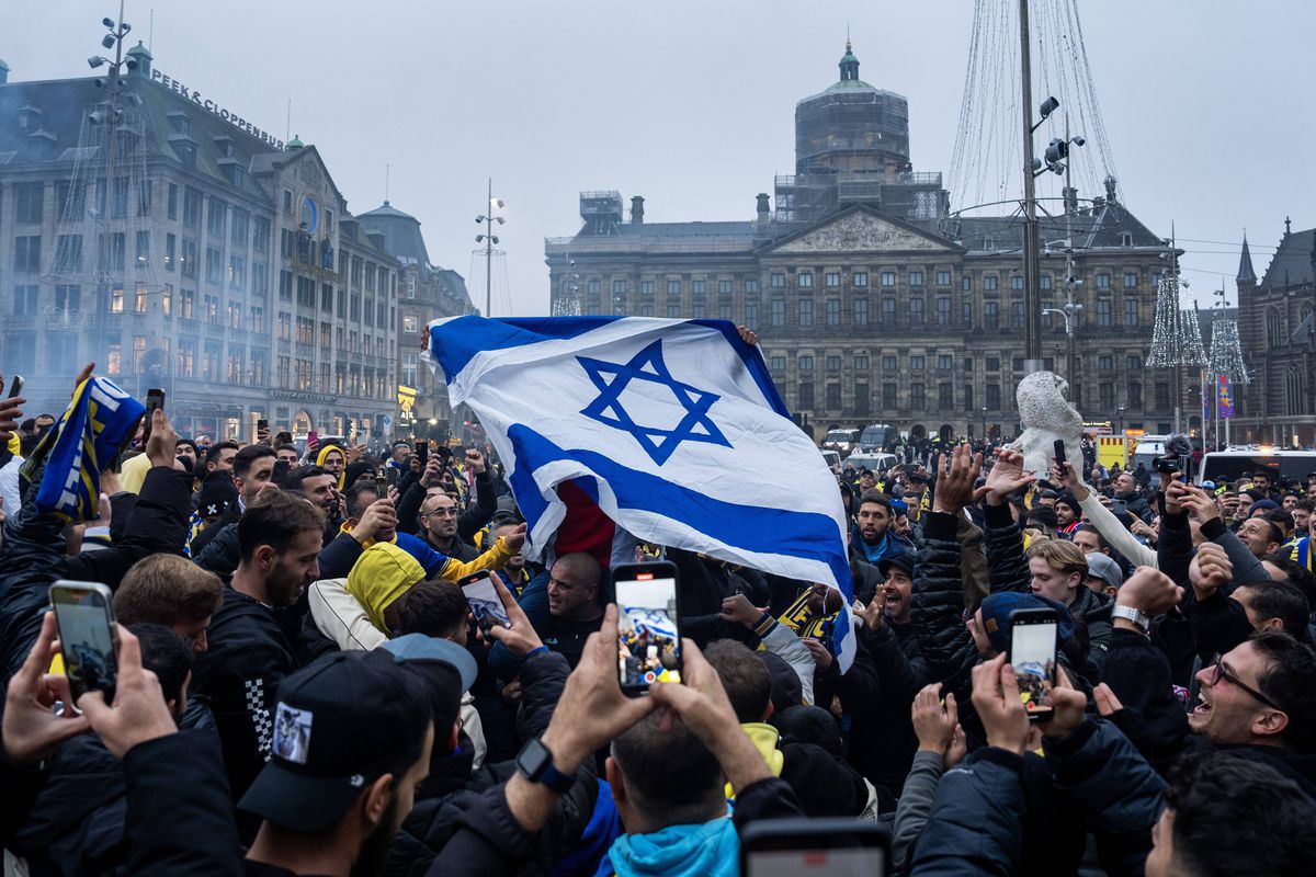 Incidente la Amsterdam cu fanii israelieni