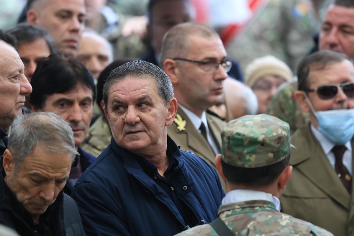 Lăcătuș, Balint, Boloni, Tudorel Stoica, la înmormântarea lui Emeric Ienei // foto: Ionuț Iordache (GSP.ro)