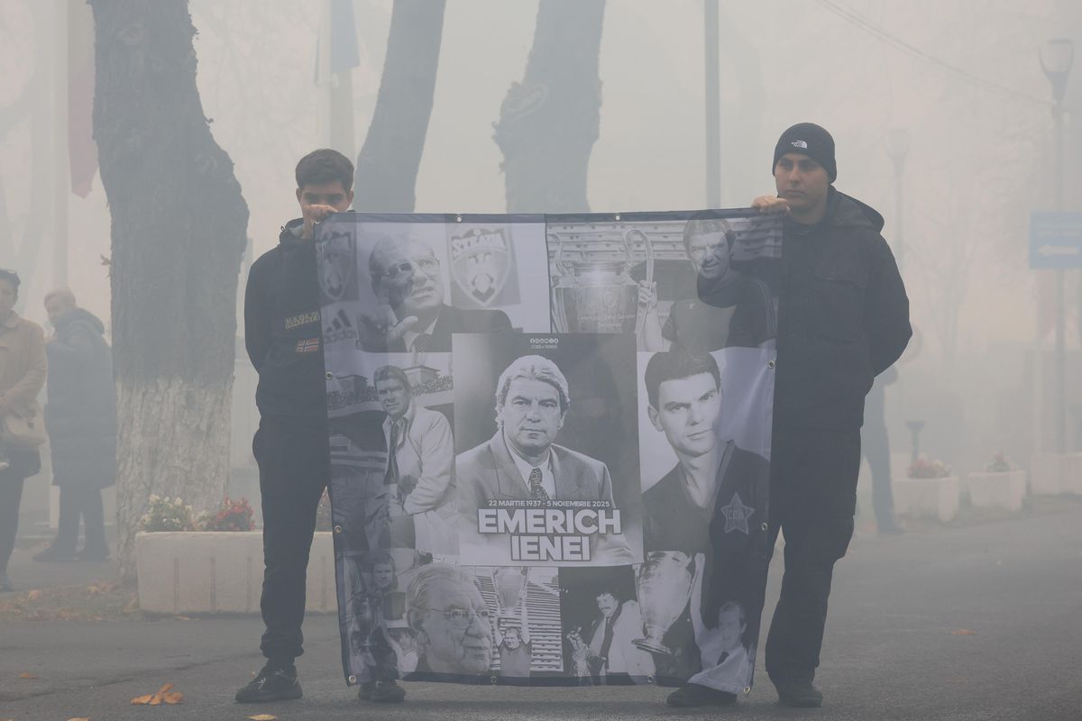 Emeric Ienei a fost înmormântat la Cimitirul „Rulikowski” // foto: GSP.ro