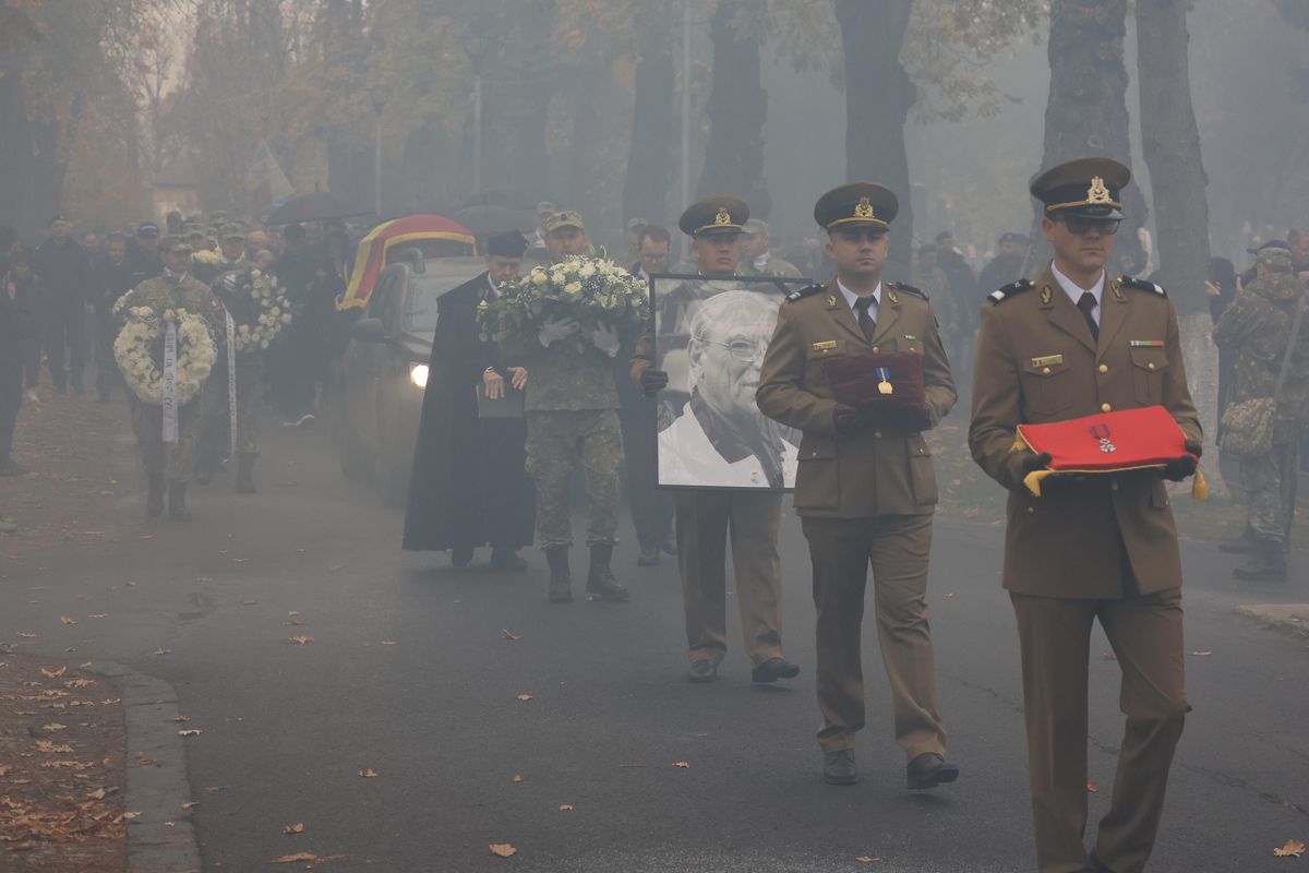 Emeric Ienei a fost înmormântat la Cimitirul „Rulikowski” // foto: GSP.ro