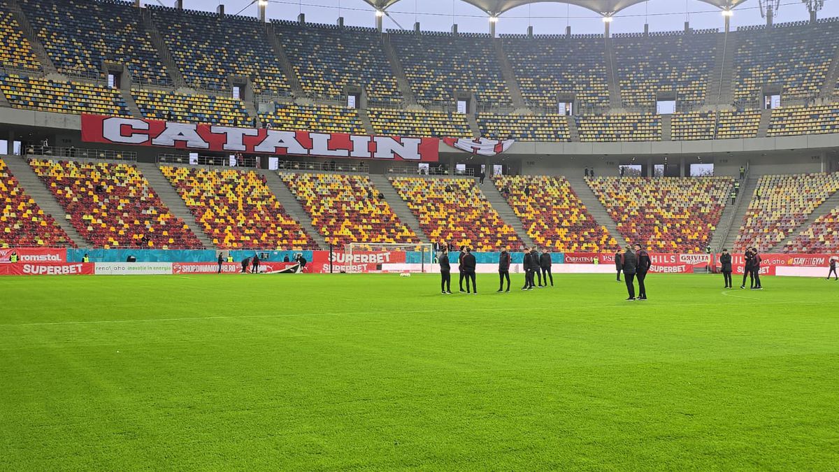 Imagini înainte de Dinamo - Csikszereda