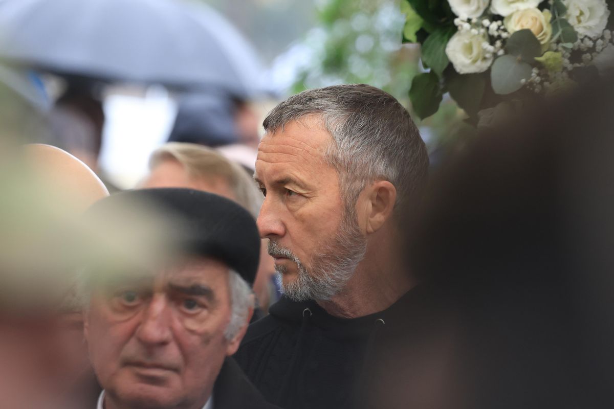 Lăcătuș, Balint, Boloni, Tudorel Stoica, la înmormântarea lui Emeric Ienei // foto: Ionuț Iordache (GSP.ro)