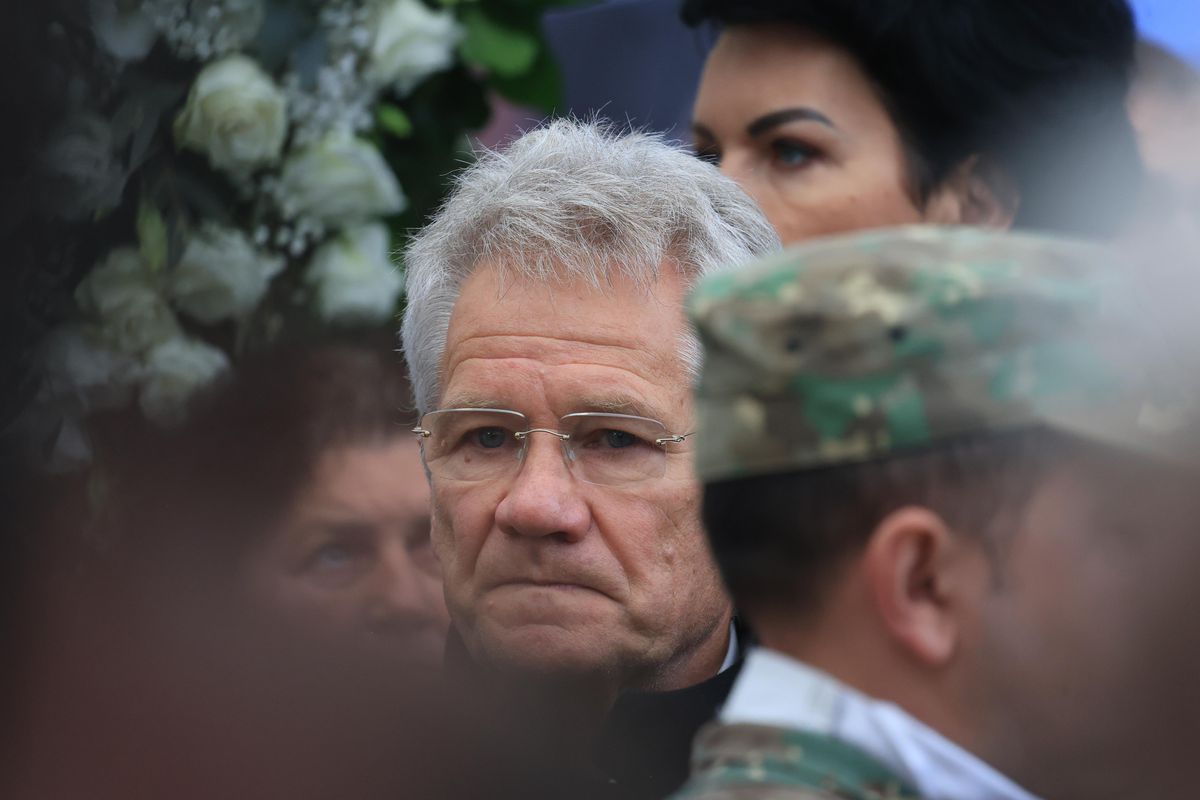 Lăcătuș, Balint, Boloni, Tudorel Stoica, la înmormântarea lui Emeric Ienei // foto: Ionuț Iordache (GSP.ro)