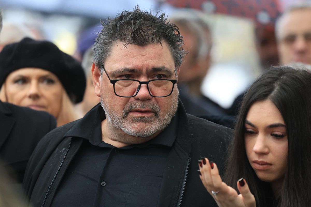 Familia lui Emeric Ienei, la înmormântarea marelui antrenor // foto: Ionuț Iordache (GSP.ro)