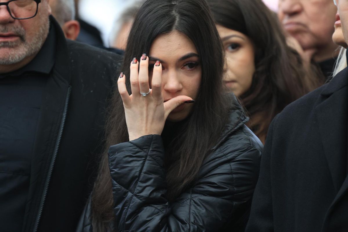 Familia lui Emeric Ienei, la înmormântarea marelui antrenor // foto: Ionuț Iordache (GSP.ro)