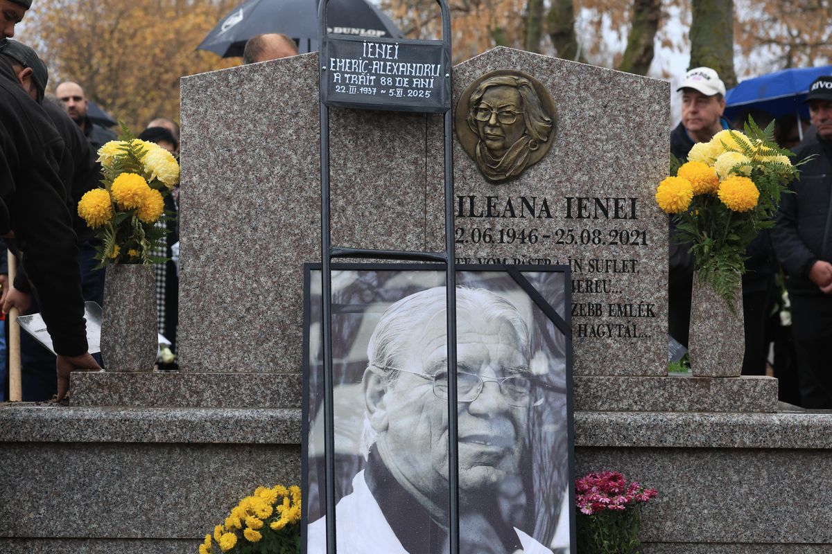 Momente copleșitoare la mormântul lui Emeric Ienei