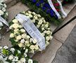 Gino Iorgulescu a trimis cea mai impunătoare coroană de flori la înmormântarea lui Emeric Ienei