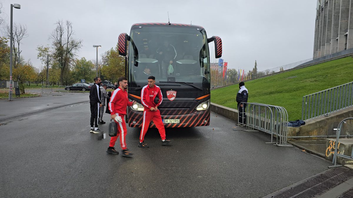 Imagini înainte de Dinamo - Csikszereda