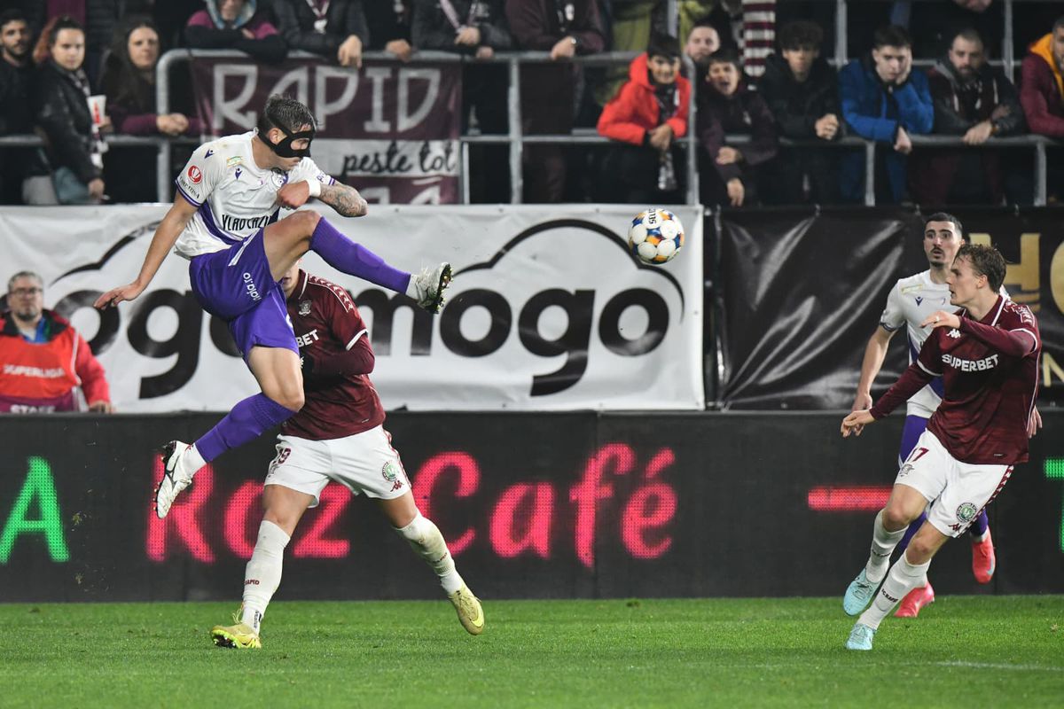 Rapid, lider chirurgical: două șuturi pe poartă, două goluri cu FC Argeș » Giuleștiul petrece: „Cine e pe primul loc?”