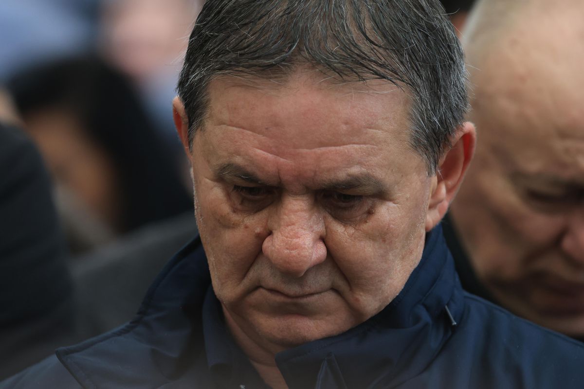 Lăcătuș, Balint, Boloni, Tudorel Stoica, la înmormântarea lui Emeric Ienei // foto: Ionuț Iordache (GSP.ro)