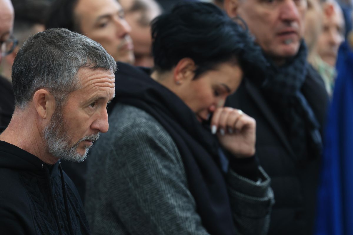 Lăcătuș, Balint, Boloni, Tudorel Stoica, la înmormântarea lui Emeric Ienei // foto: Ionuț Iordache (GSP.ro)