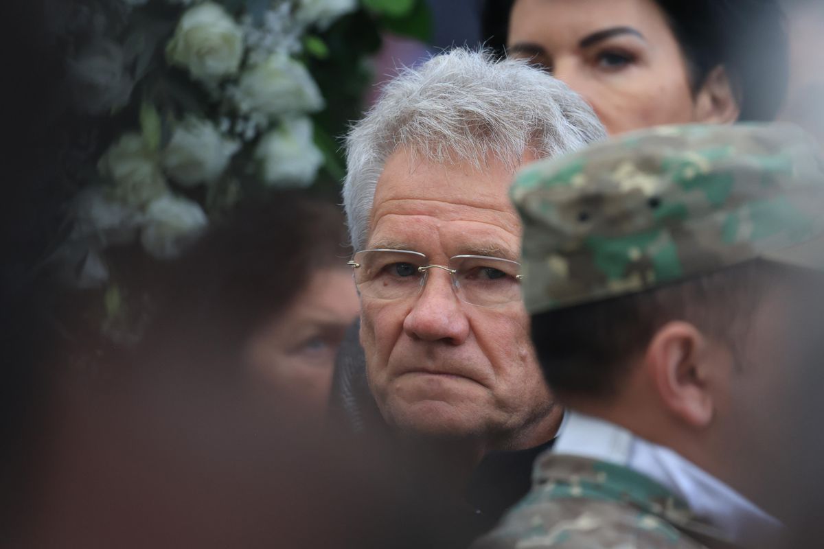 Lăcătuș, Balint, Boloni, Tudorel Stoica, la înmormântarea lui Emeric Ienei // foto: Ionuț Iordache (GSP.ro)