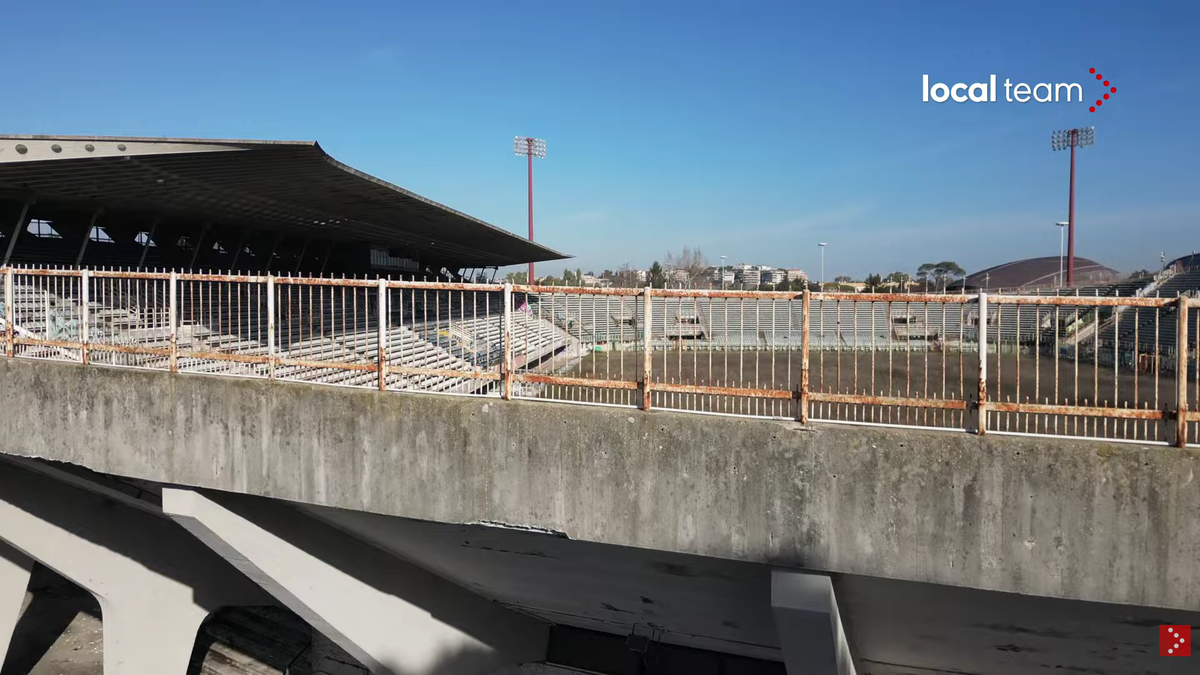 Cum a ajuns să arate stadionul Flaminio, situat chiar în centrul Romei