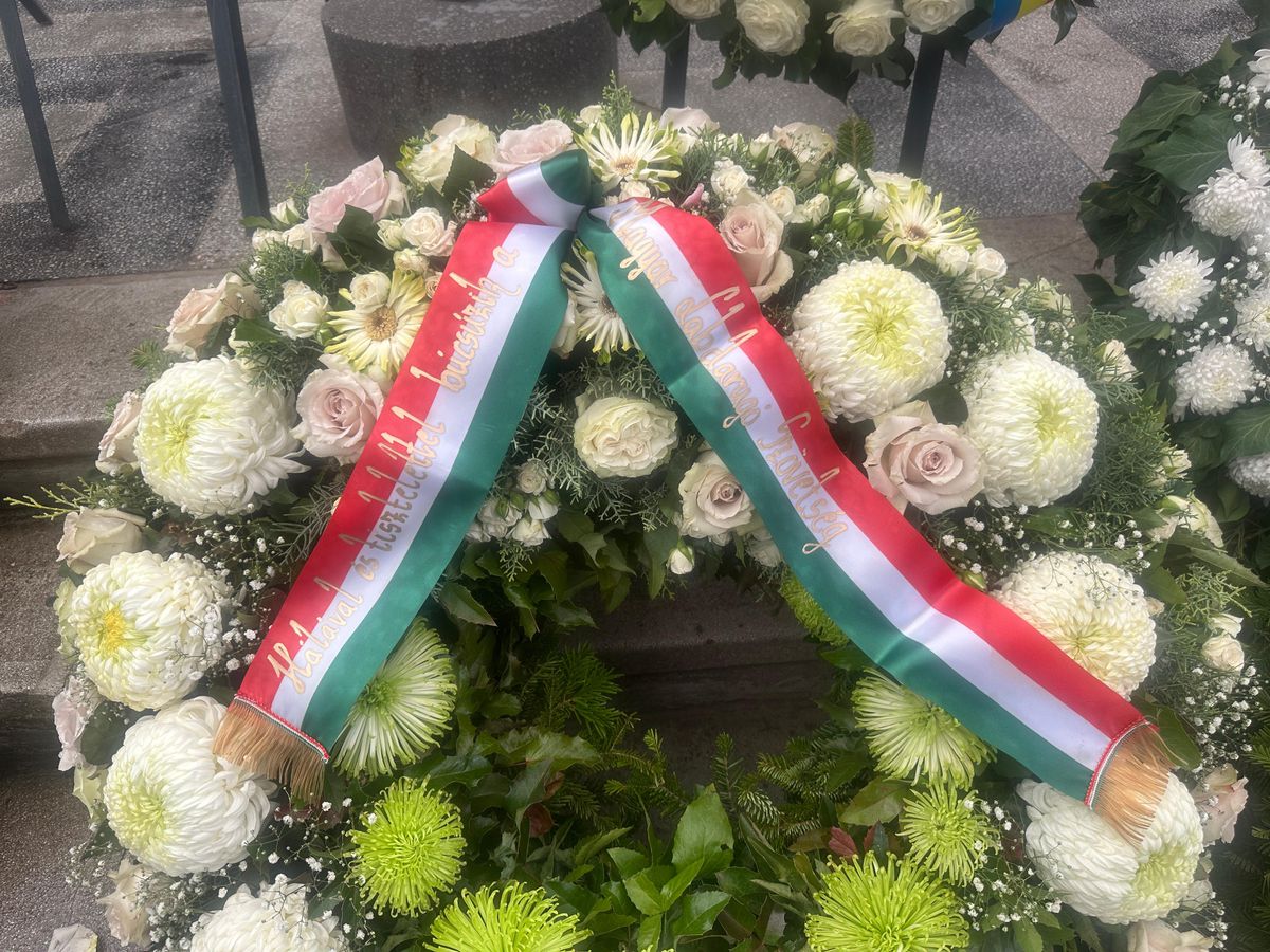 Gino Iorgulescu a trimis cea mai impunătoare coroană de flori la înmormântarea lui Emeric Ienei