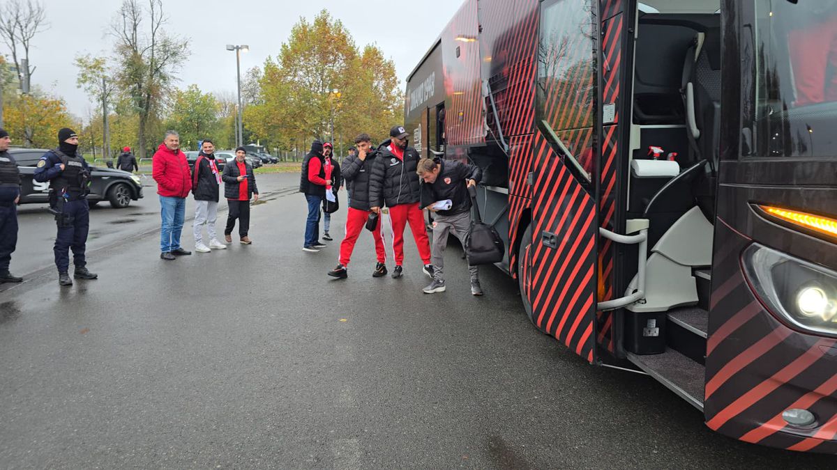 Imagini înainte de Dinamo - Csikszereda