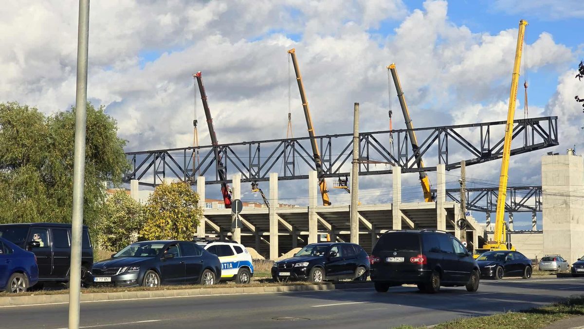 Răzvan Burleanu a vizitat noul stadion din Timișoara