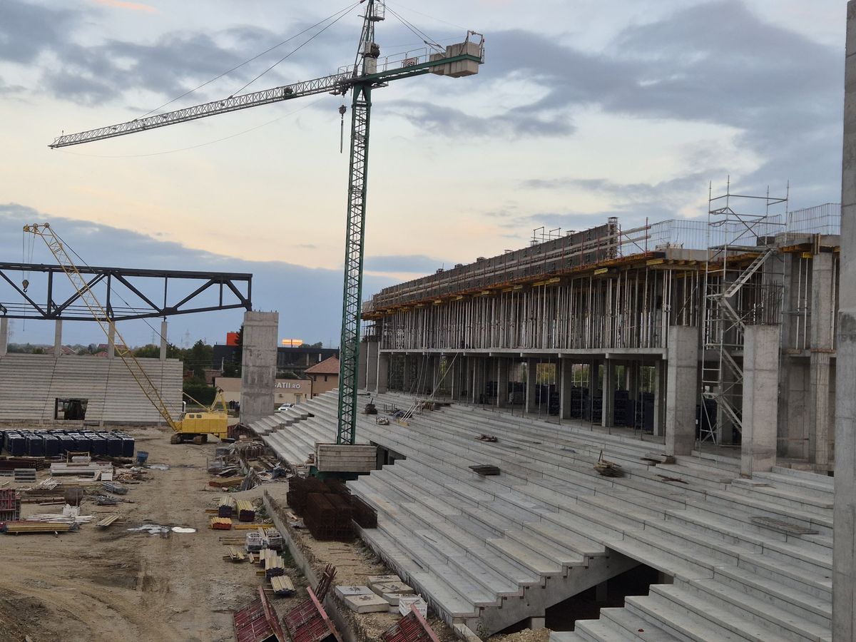 Răzvan Burleanu a vizitat noul stadion din Timișoara