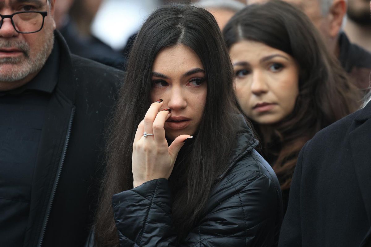 Familia lui Emeric Ienei, la înmormântarea marelui antrenor // foto: Ionuț Iordache (GSP.ro)