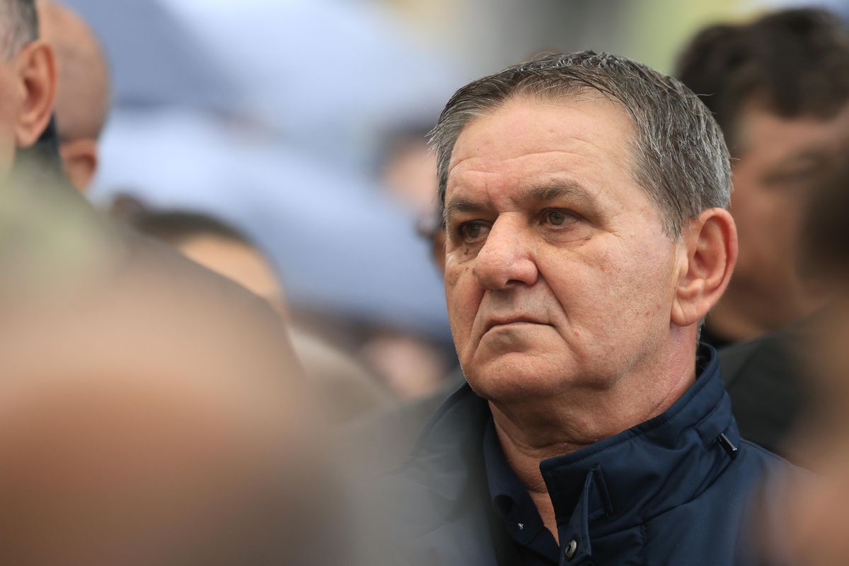 Lăcătuș, Balint, Boloni, Tudorel Stoica, la înmormântarea lui Emeric Ienei // foto: Ionuț Iordache (GSP.ro)