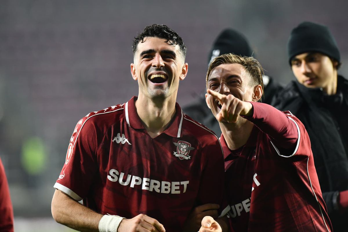 „Cine e pe primul loc? Rapid e!” » Scandarea favorită a fanilor giuleșteni, după victoria cu FC Argeș: ce adversar au aclamat