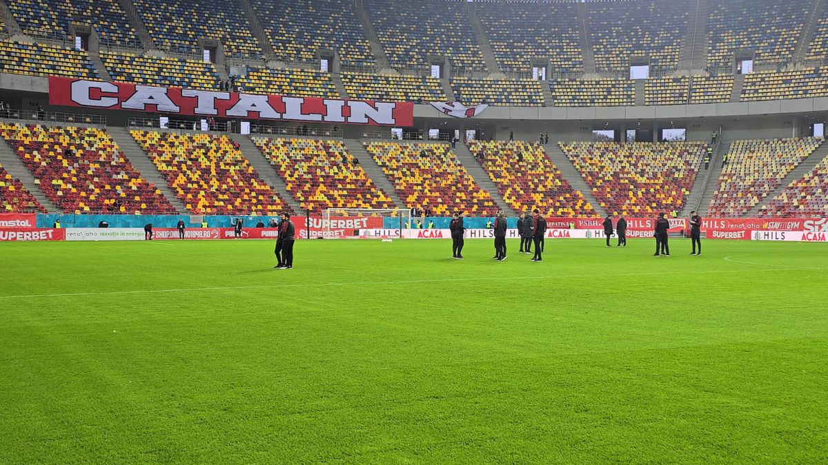 Imagini înainte de Dinamo - Csikszereda