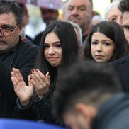 Familia lui Emeric Ienei, la înmormântarea marelui antrenor // foto: Ionuț Iordache (GSP.ro)