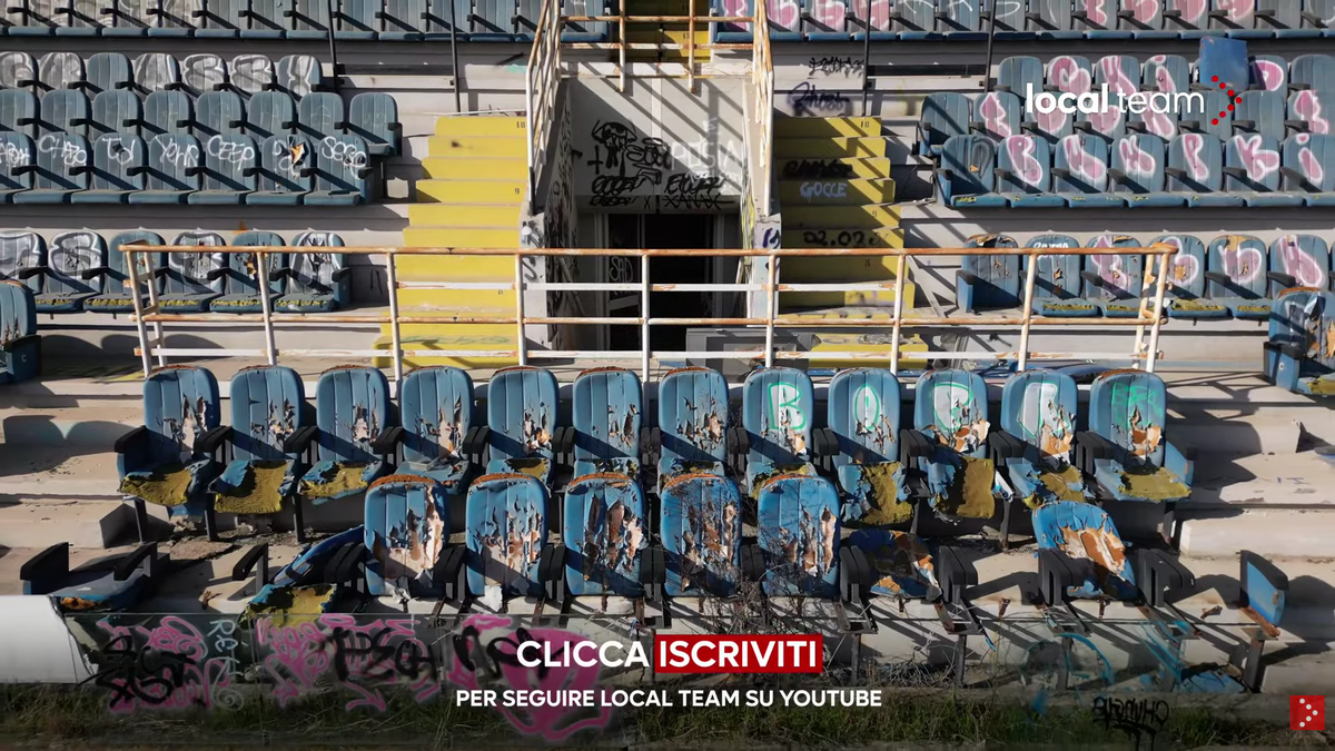 Cum a ajuns să arate stadionul Flaminio, situat chiar în centrul Romei