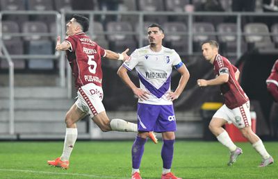 Rapid, lider chirurgical: două șuturi pe poartă, două goluri cu FC Argeș » Giuleștiul petrece: „Cine e pe primul loc?”