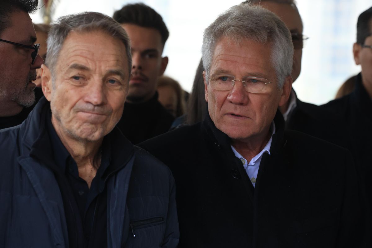 Personalități prezente la înmormântarea lui Emeric Ienei  // FOTO: GSP.ro