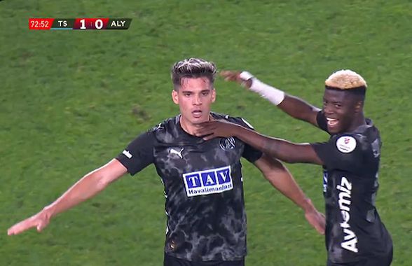 Ianis Hagi, GOL de la 25 de metri! L-a lăsat spectator pe Andre Onana