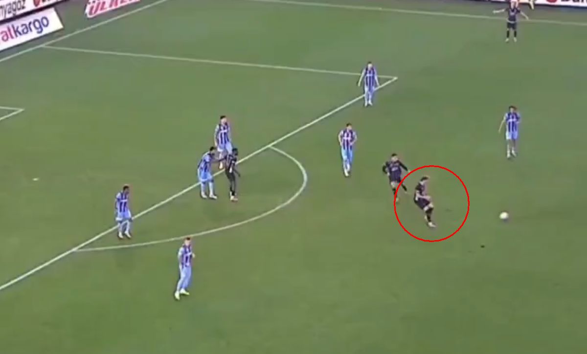 De unde a înscris Ianis Hagi în Trabzonspor - Alanyaspor