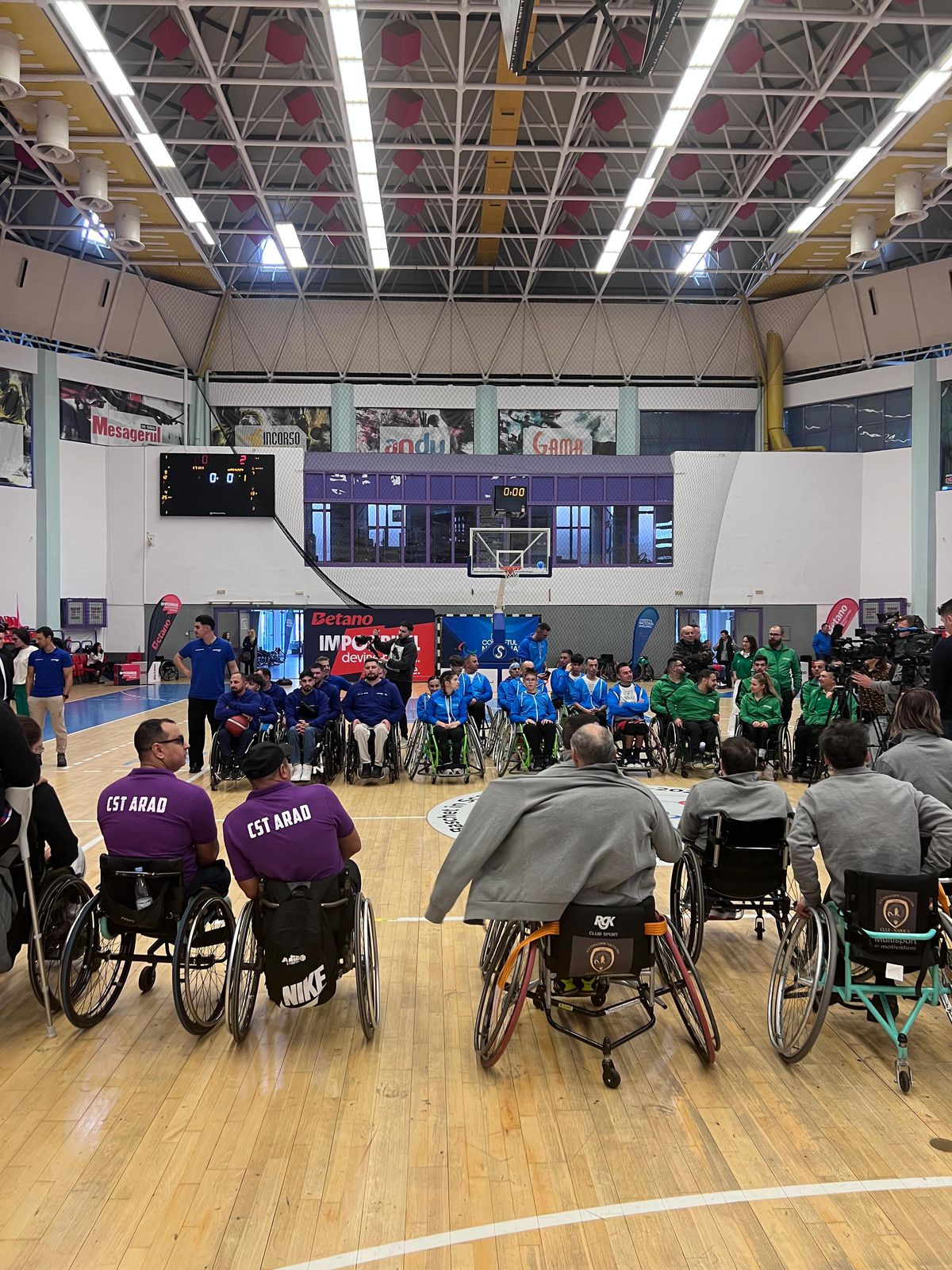 Sibiu, capitala baschetului paralimpic din România » 7 formații se duelează în prima etapă a campionatului național