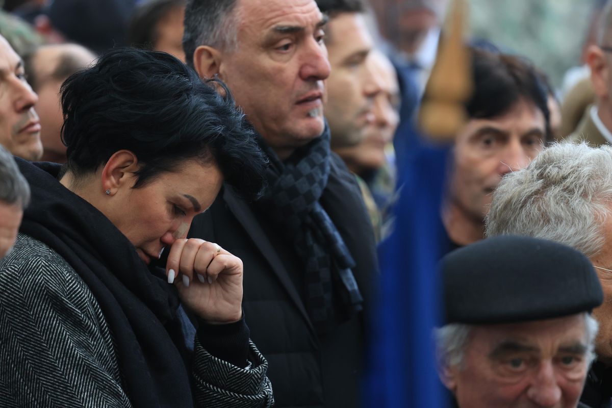 Lăcătuș, Balint, Boloni, Tudorel Stoica, la înmormântarea lui Emeric Ienei // foto: Ionuț Iordache (GSP.ro)