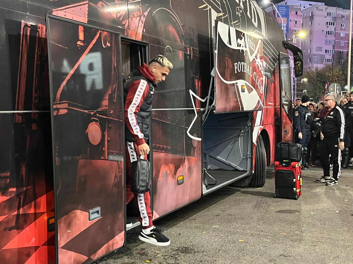 Imagini înainte de Rapid - FC Argeș