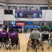 Ceremonia de deschidere a Campionatului Național de Baschet în Fotoliu Rulant/Foto: David Istrate (GSP.ro)