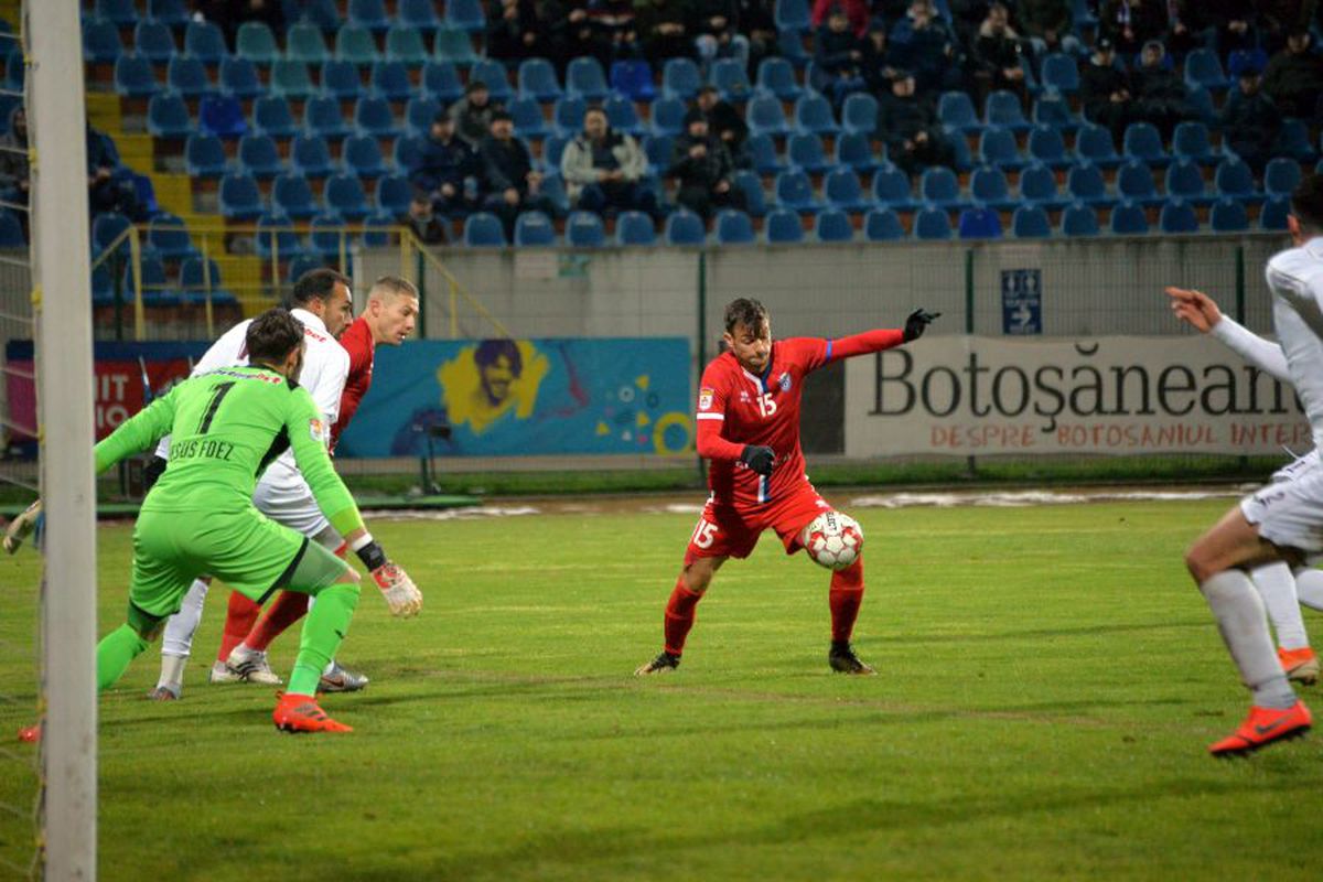 BOTOȘANI - CFR CLUJ 2-1 / FOTO+VIDEO Dan Petrescu a sacrificat campionatul pentru Europa, iar CFR a fost răpusă la Botoșani