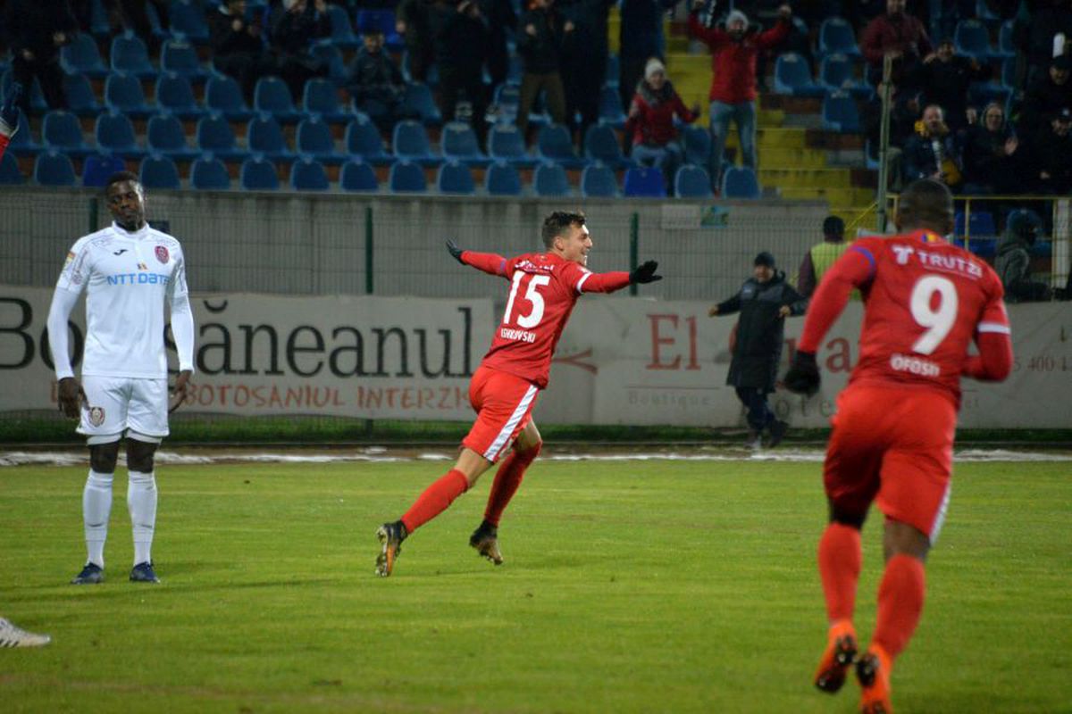 BOTOȘANI - CFR CLUJ 2-1 / FOTO+VIDEO Dan Petrescu a sacrificat campionatul pentru Europa, iar CFR a fost răpusă la Botoșani