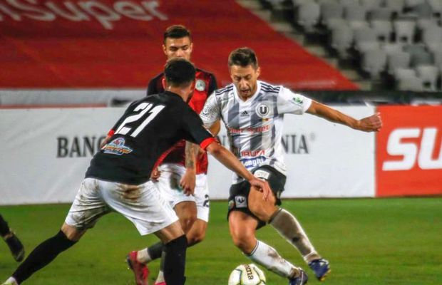 Liga 2, etapa 15. U Cluj, victorie la limită cu Dunărea Călărași, în ultimul meci al rundei » Rezultate + Clasamentul