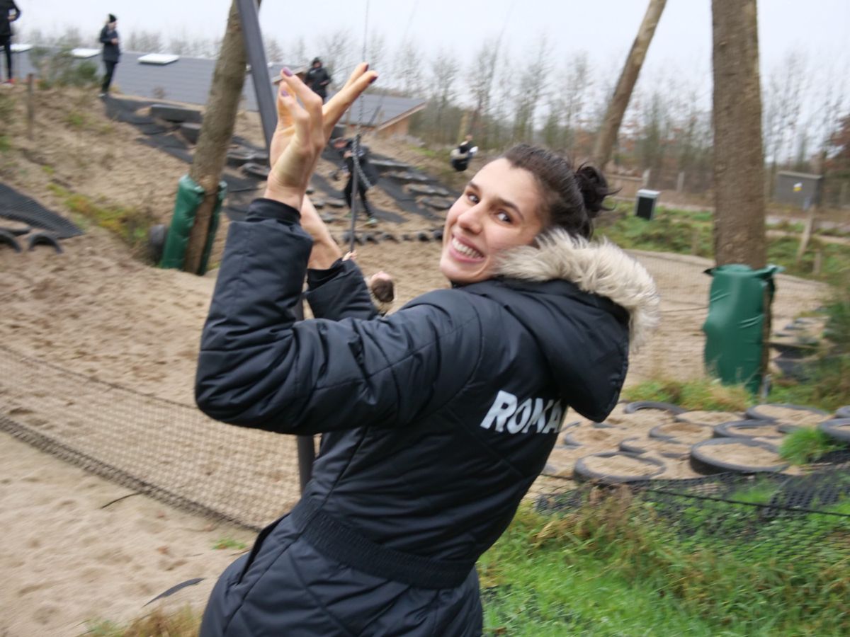 Naționala de handbal, în parcul de aventură WOW